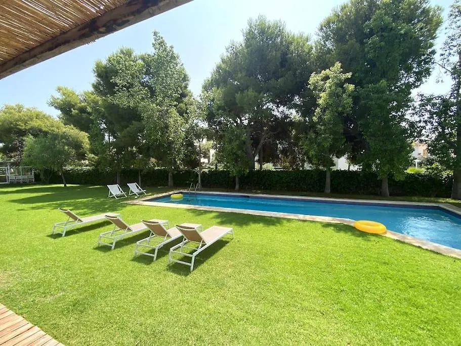 Villa Abu Lita 3 Minutos Andando Playa Renovada Piscina Y Jardin Xxl Autentico Lujo Sitges