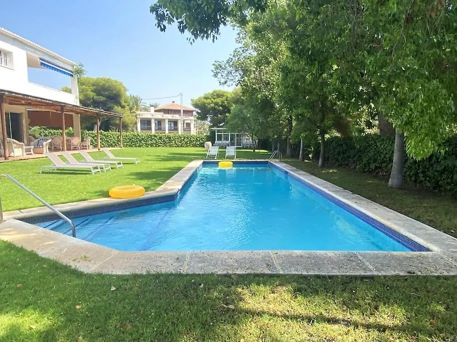 Villa Abu Lita 3 Minutos Andando Playa Renovada Piscina Y Jardin Xxl Autentico Lujo Sitges 0*,